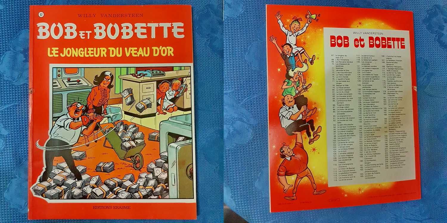 D488-Revista Bob et Bobette benzi colorate. Pret buc.