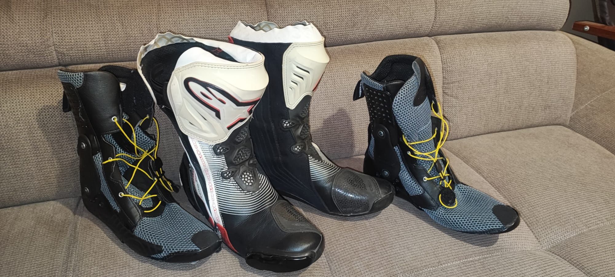 Vand cizme moto Alpinestars Supertech 41/42