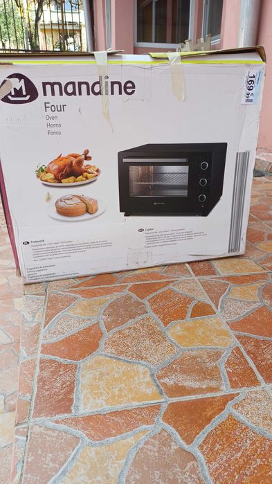 Ел. фурна с грил MANDINE 60 л.