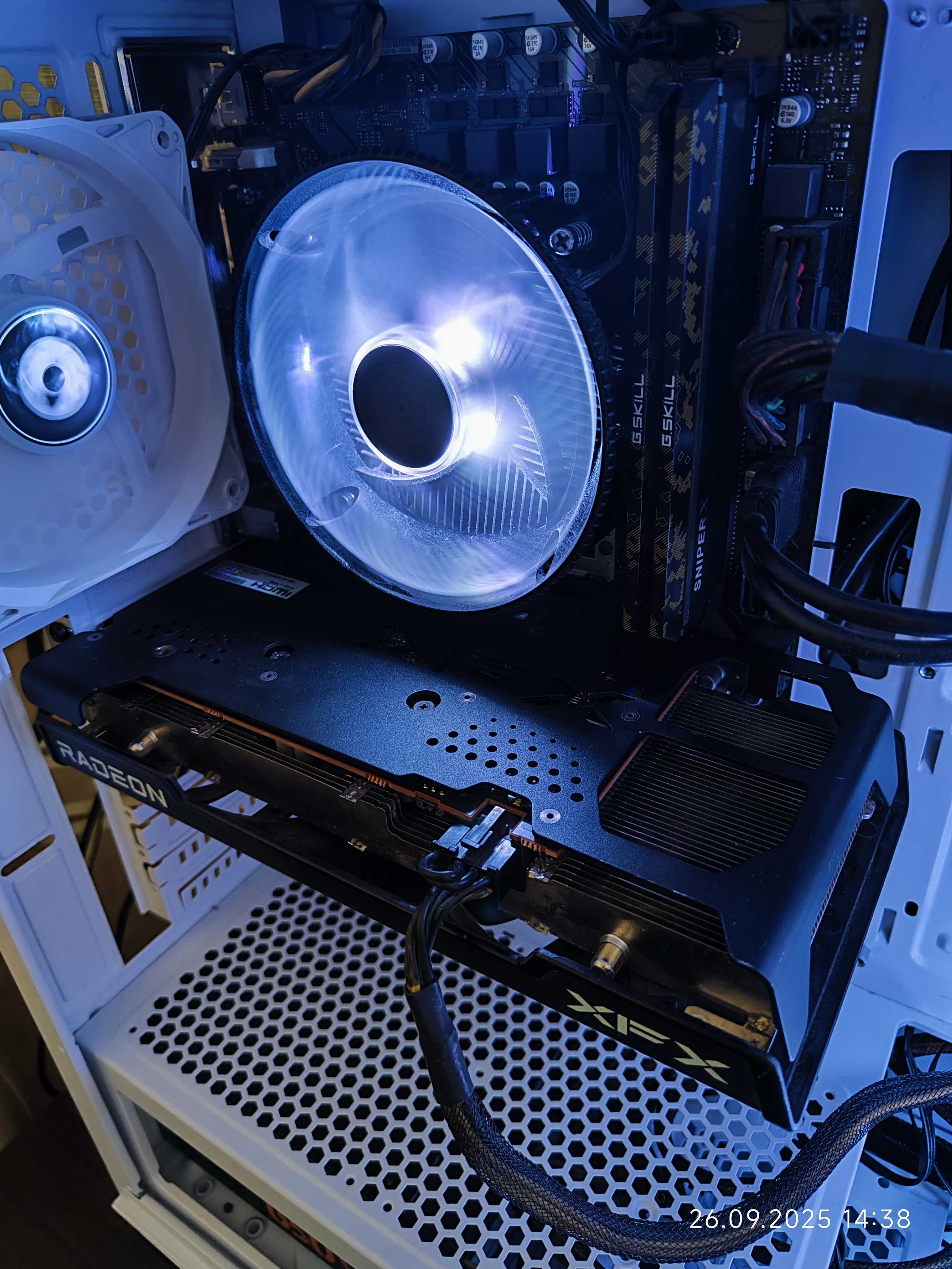 Геймърски i5 14400f, RX 6600 8GB, RAM 16GB DDR4 3200, SSD 1TB NVME
