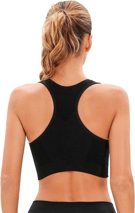 Bustiera sport fara cusaturi, sutie sport elastic TRANS GRATUIT