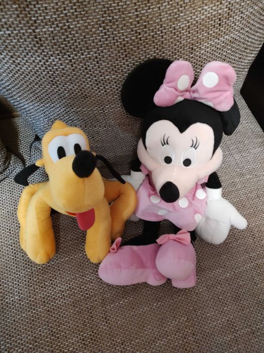 Pluș Winnie și Pluto
