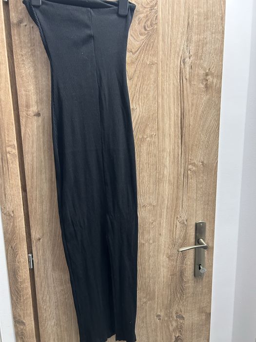 Rochie lunga fara maneci