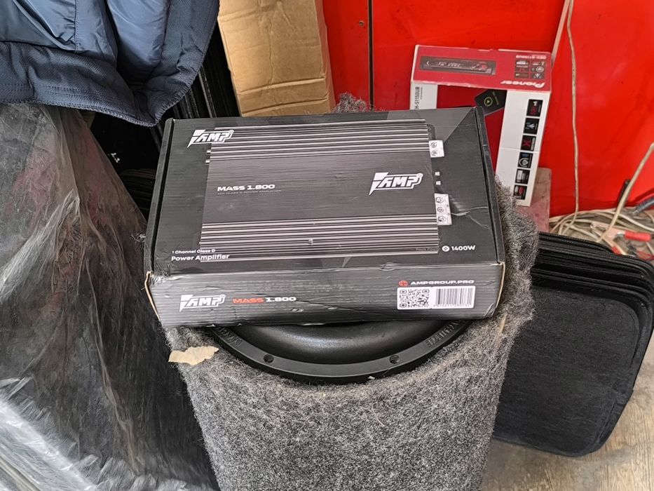 Сабвуфер MACHETE Fight S 1600watt