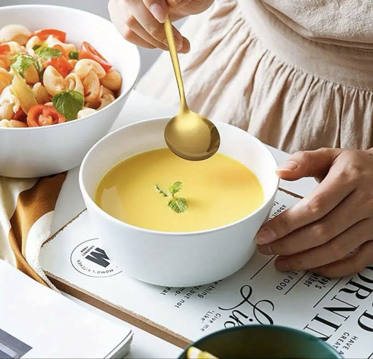 ‼️ПРОМО Комплект за хранене – 30 части в златисто