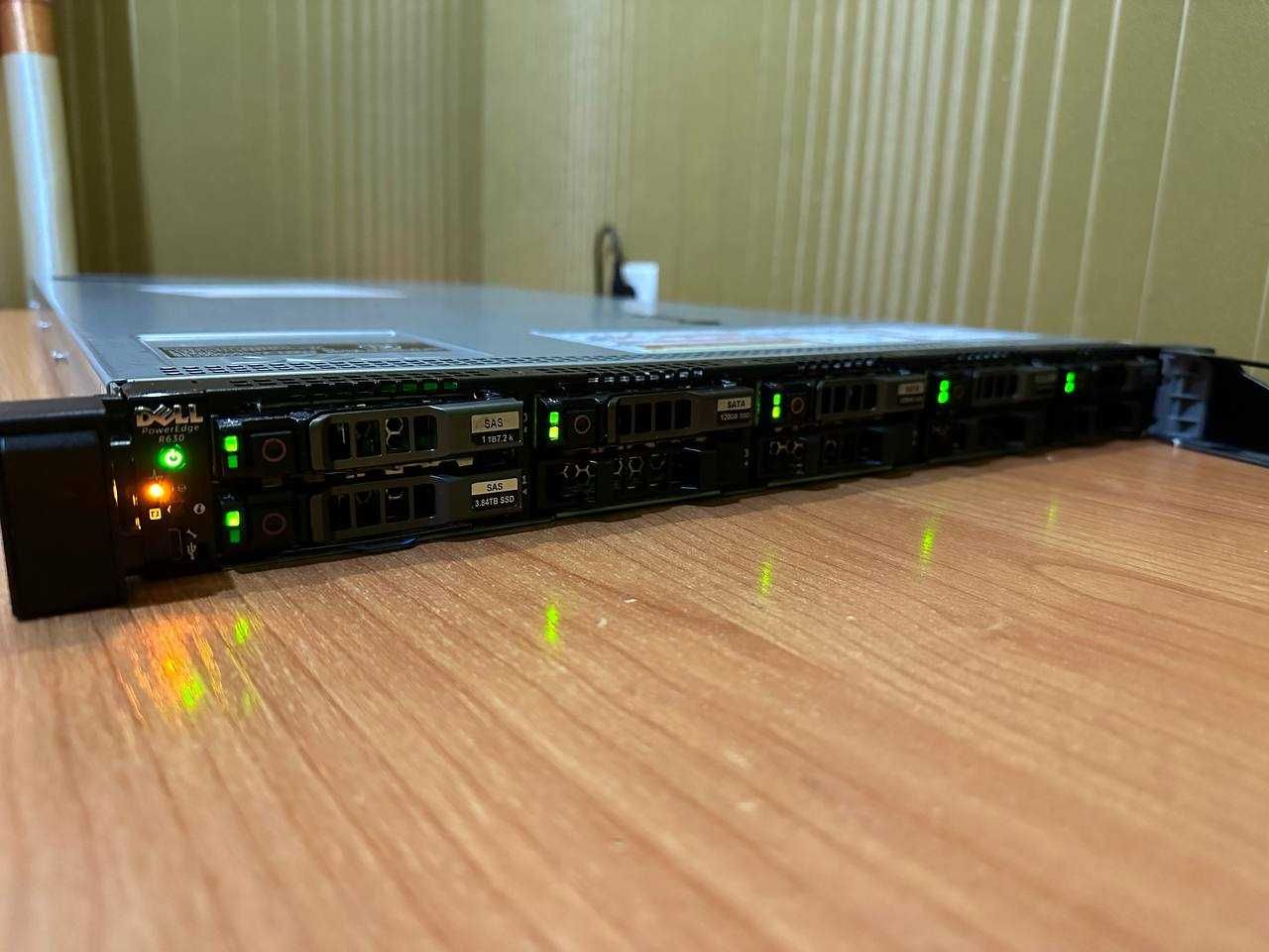 Сервер Dell PowerEdge R630, SAS SSD 12Gb/s, total 10Tb