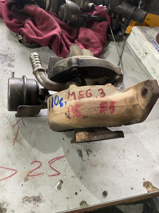 Turbina 15 dci 110 cp euro 5 megan e scenic 3