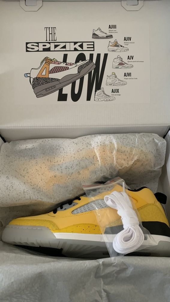 Jordan Spizike Low Lightning EU42.5