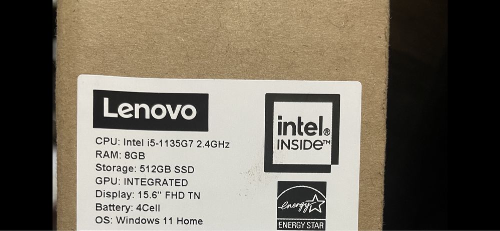 Lenovo ideapad 5-чисто нов