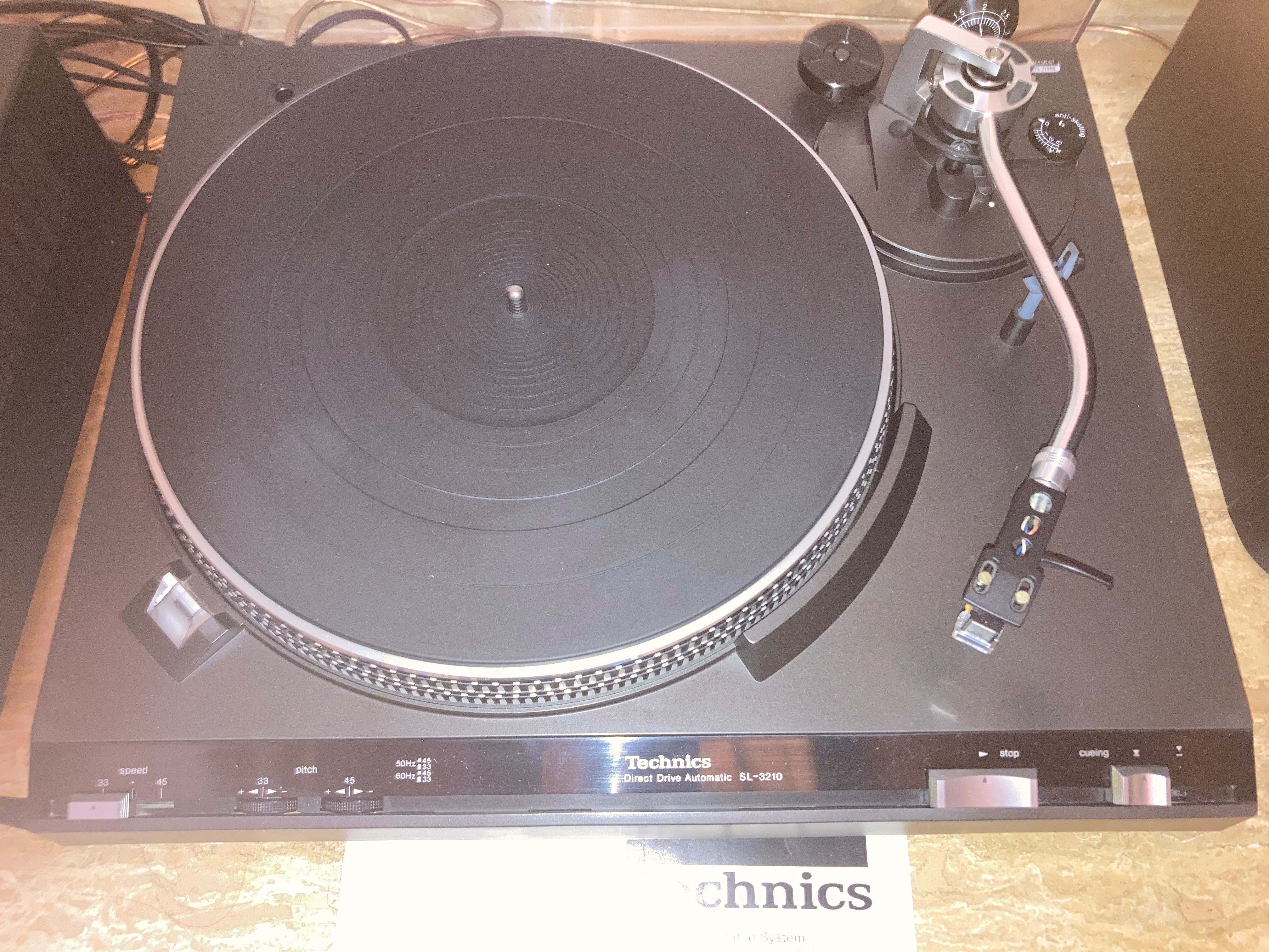 Pick up Technics SL 3210 +statie plus boxe