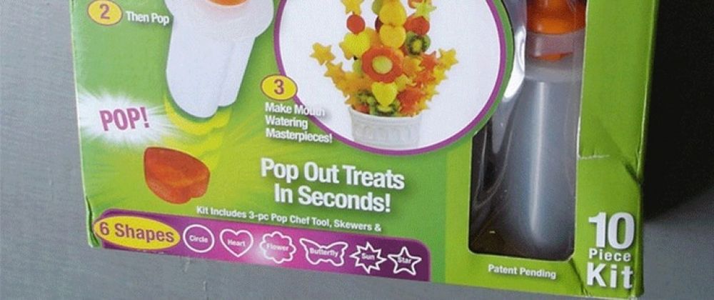 Уред за декоративно рязане на плодове и зеленчуци в различни форми P o