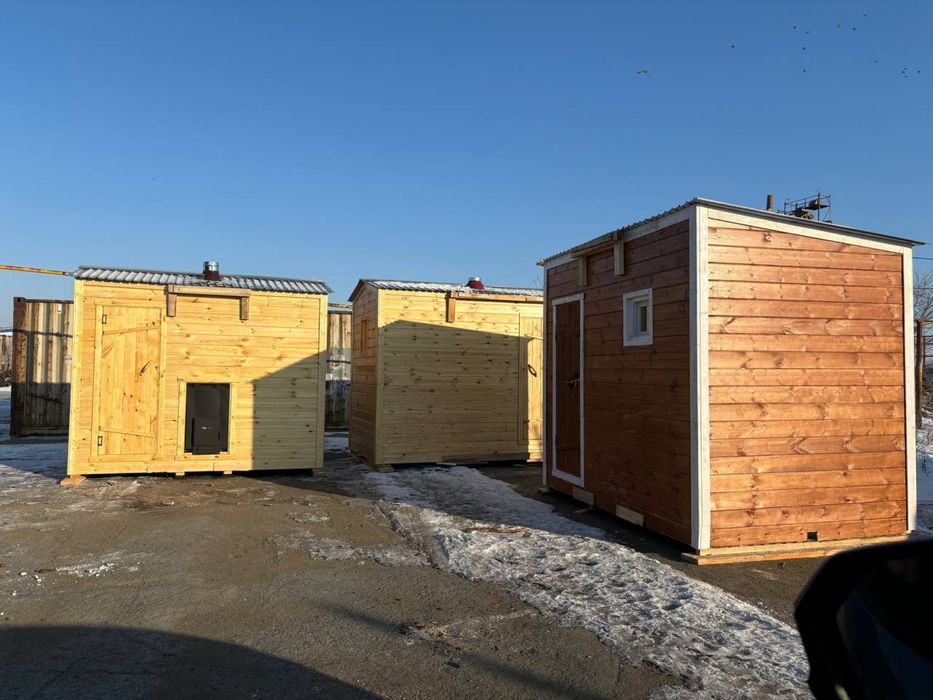 Каркасные мобильные бани