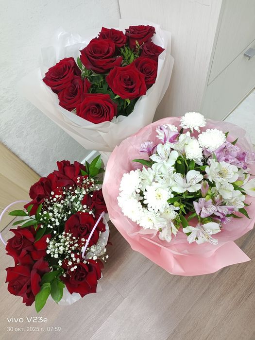 Букеты в хорошем состоянии