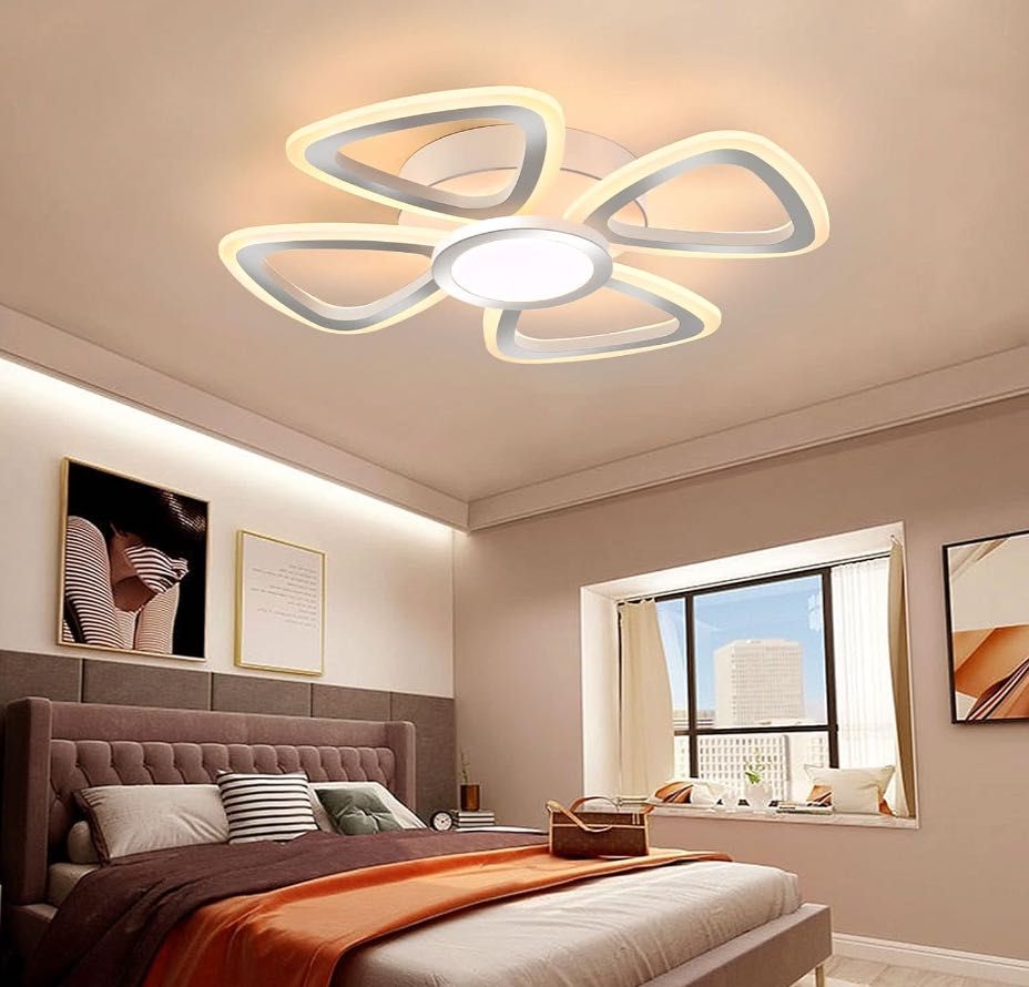 LED Таванна Лампа 44 см, 3000LM, 3000-6500K, 36W Дистанционно