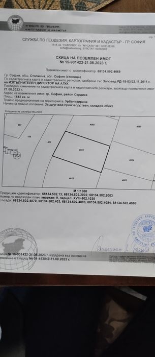 Прдавам урегулиран имот