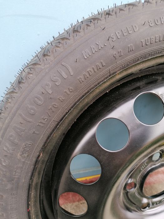 Roata rezerva Slim opel 115 /70 /R16