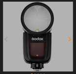 Godox V1 Blit TTL cu Cap Rotund pentru Nikon