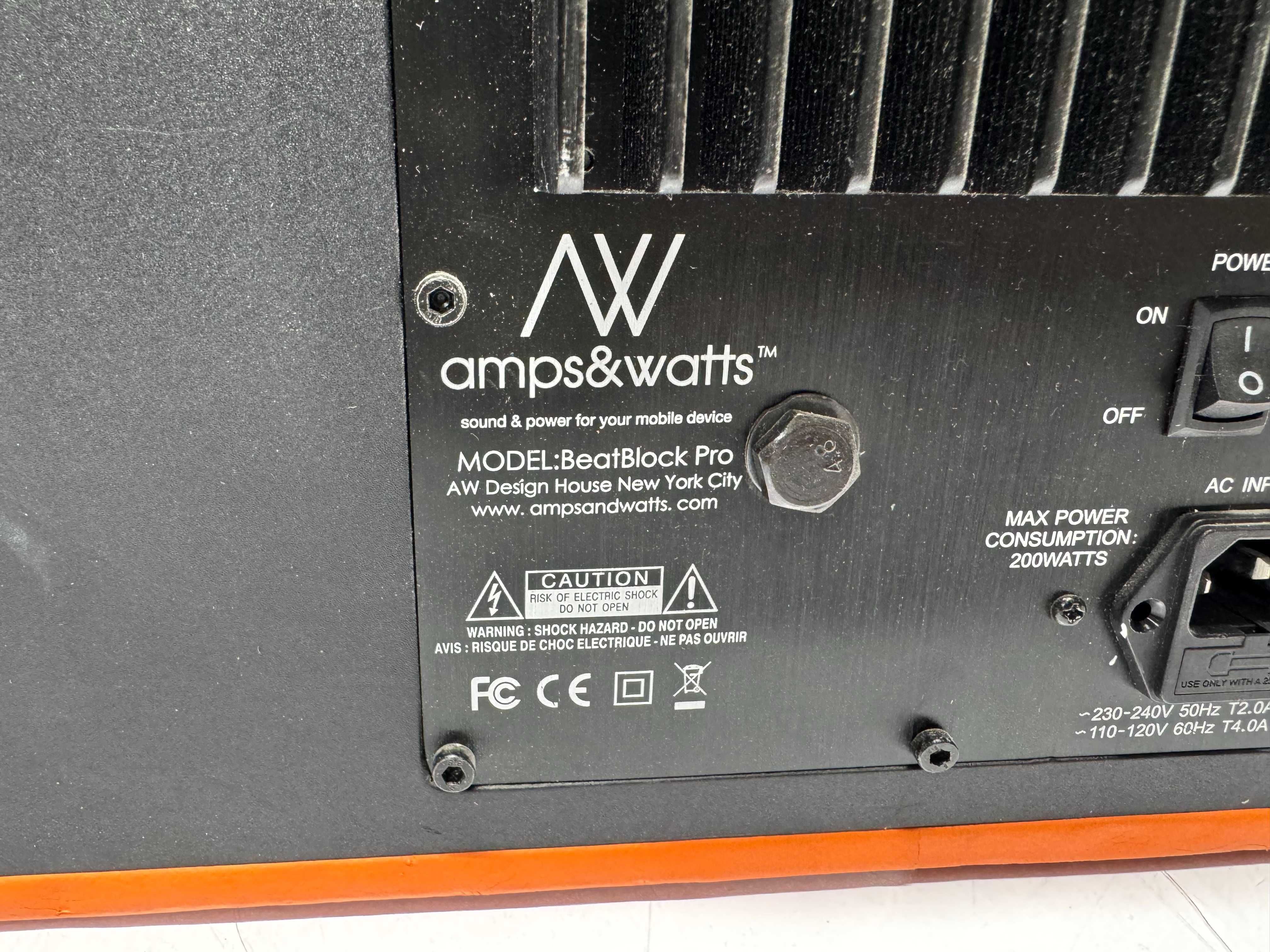 Тонколона - Amps & Watts