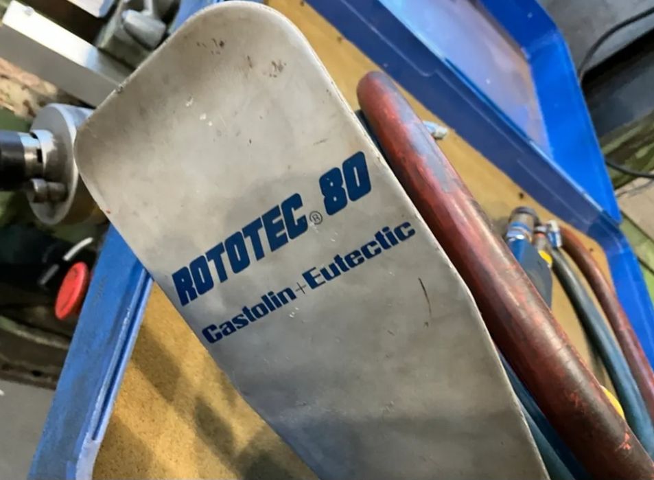 pulverizare termica cu flacara oxi acetilena incarcare spray metalic