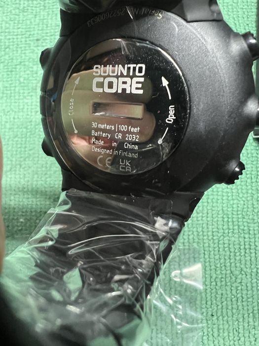 SUUNTO Core Sports Watch All Black спортен