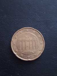 Moneda 20 eurocent 2002