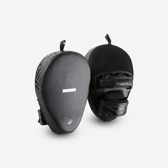 Palmare curbate cu bandă de strângere - produs resigilat Decathlon