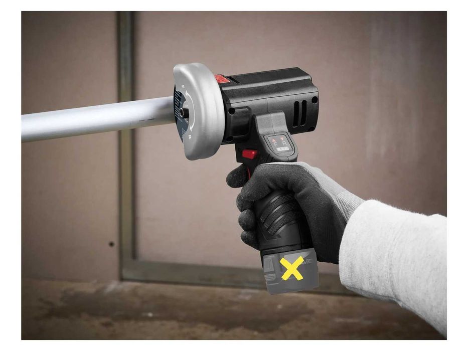 5г.ГАРАНЦИЯ Акумулаторен, безчетков ъглошлайф PARKSIDE PPWSA 12 A1