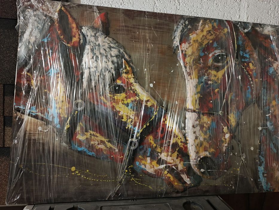 Эксклюзивная с любовью сделанная металлическая картина