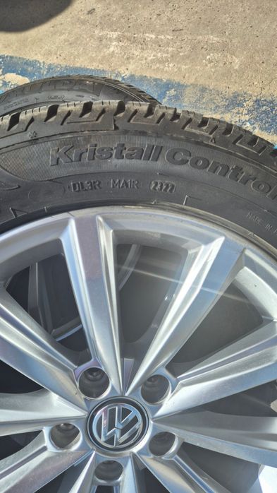 Jante 17,  5x112, cauciucuri de iarnă noi.