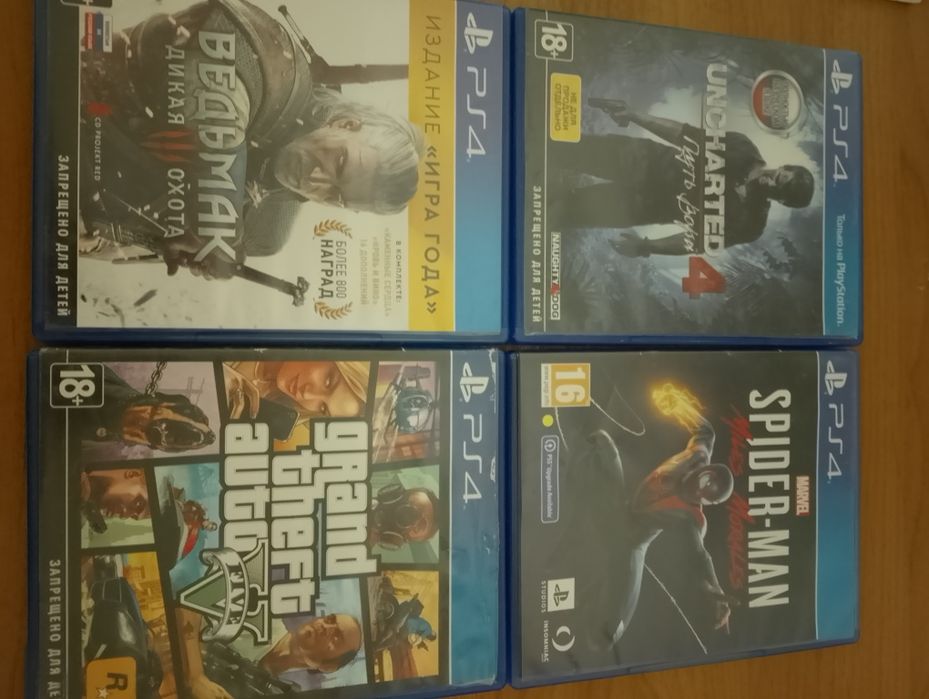 Продам игры, пс4 ps5 playstation