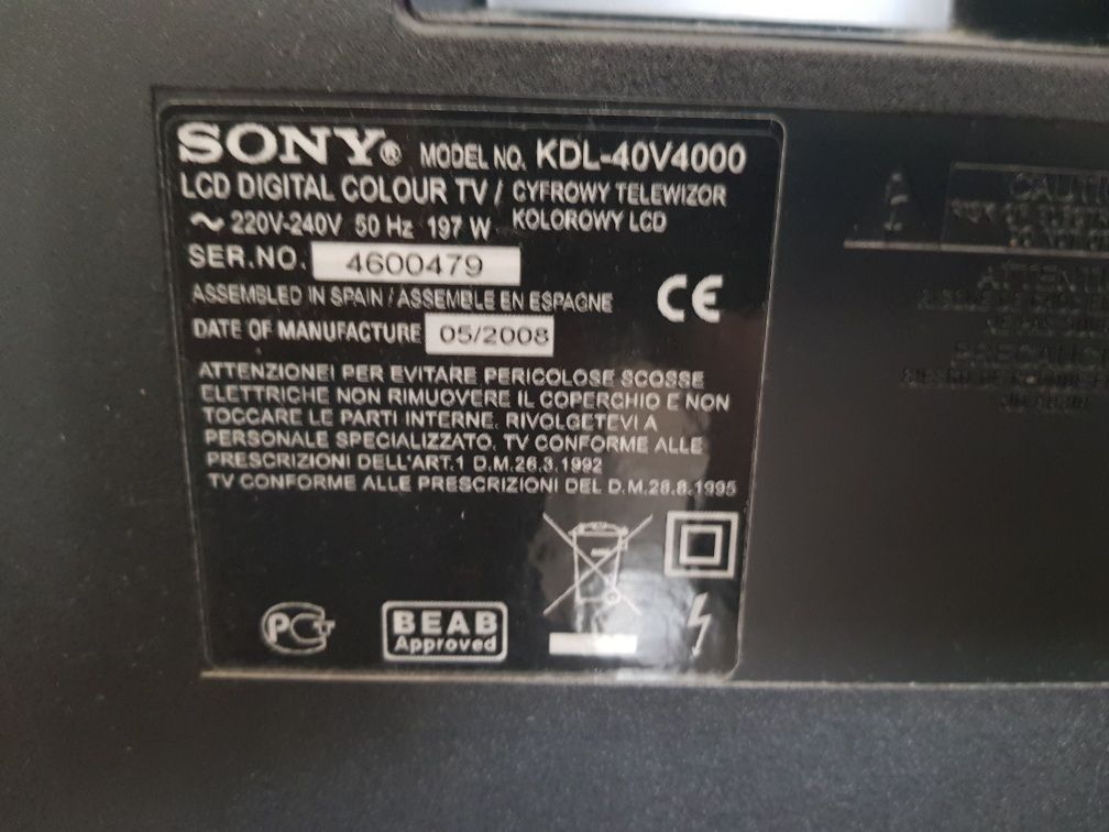 Sony Bravia 102 cm