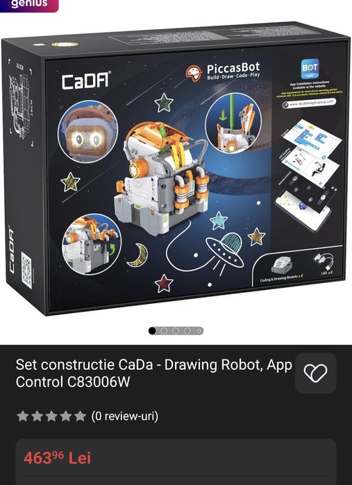 Set constructie-robot programabil desen