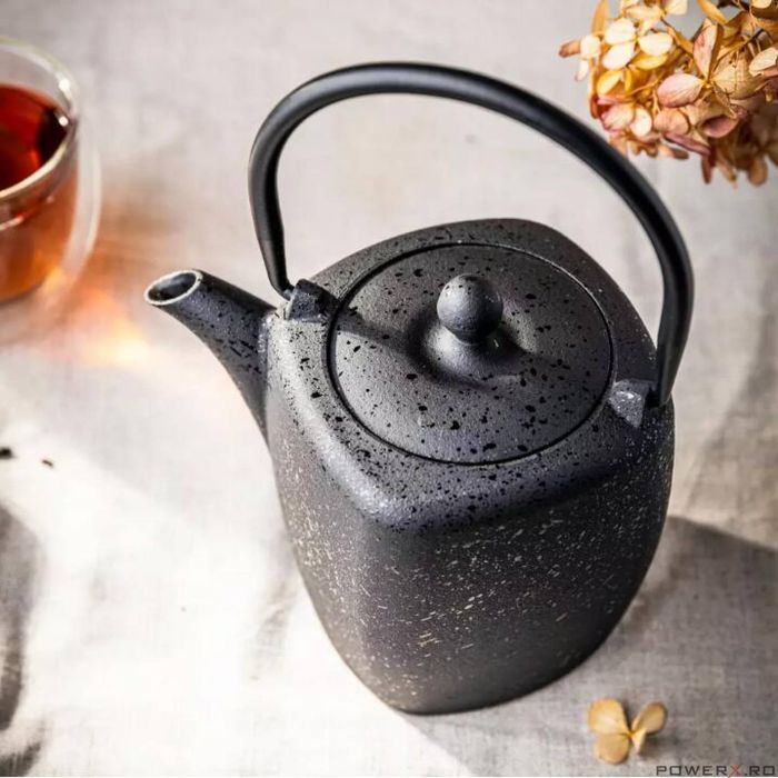 Ceainic din fonta, 0,9l, infuzor pentru ceai, fierbator, KINGHoff