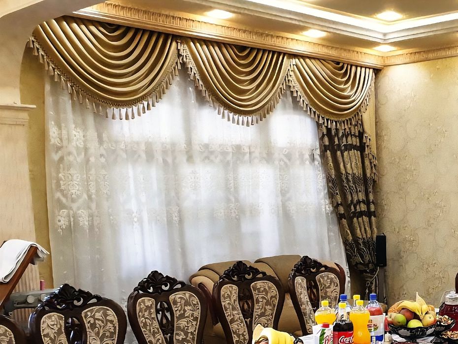 Шторы для двойного зала