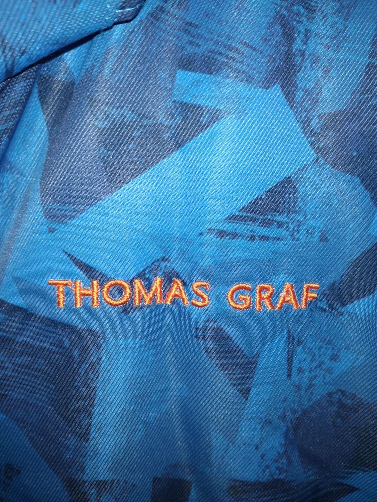 Куртка зимняя Thomas Graff, рост 152, с проблесковым маячком.