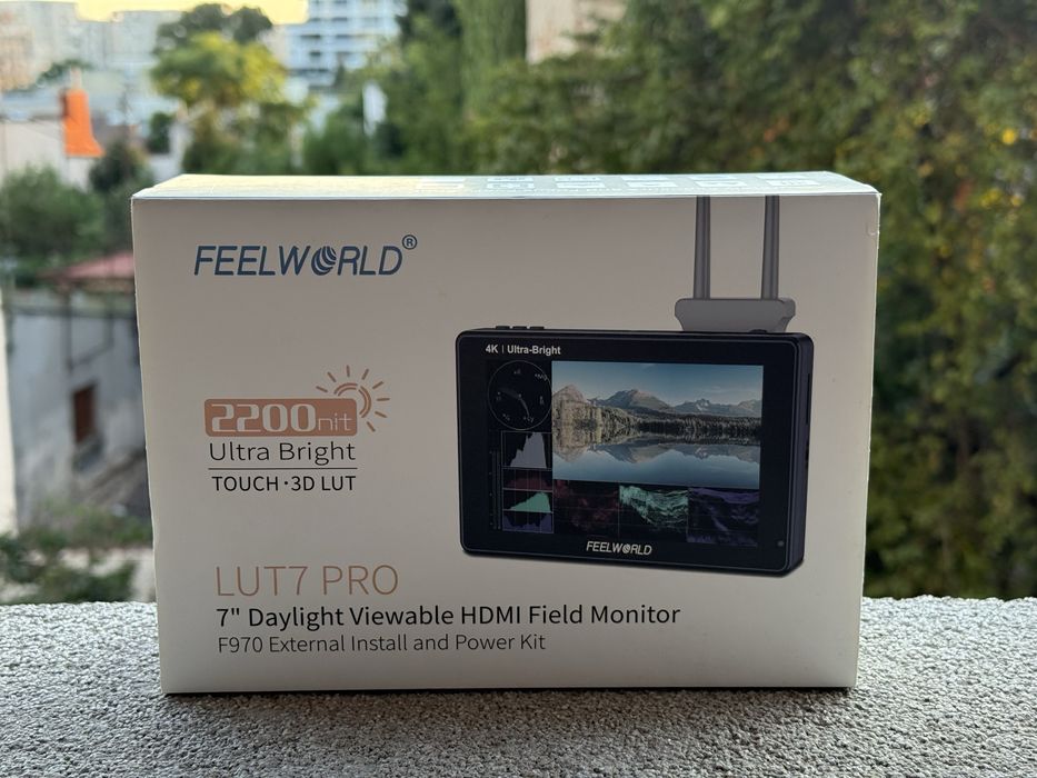 Monitor Feelworld LUT7 PRO 2200nits 4k HDMI 3D LUT Touch Screen