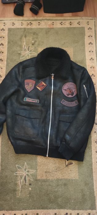 Oferta Cojoc Geaca noua cu blana miel interior model nou L si XL