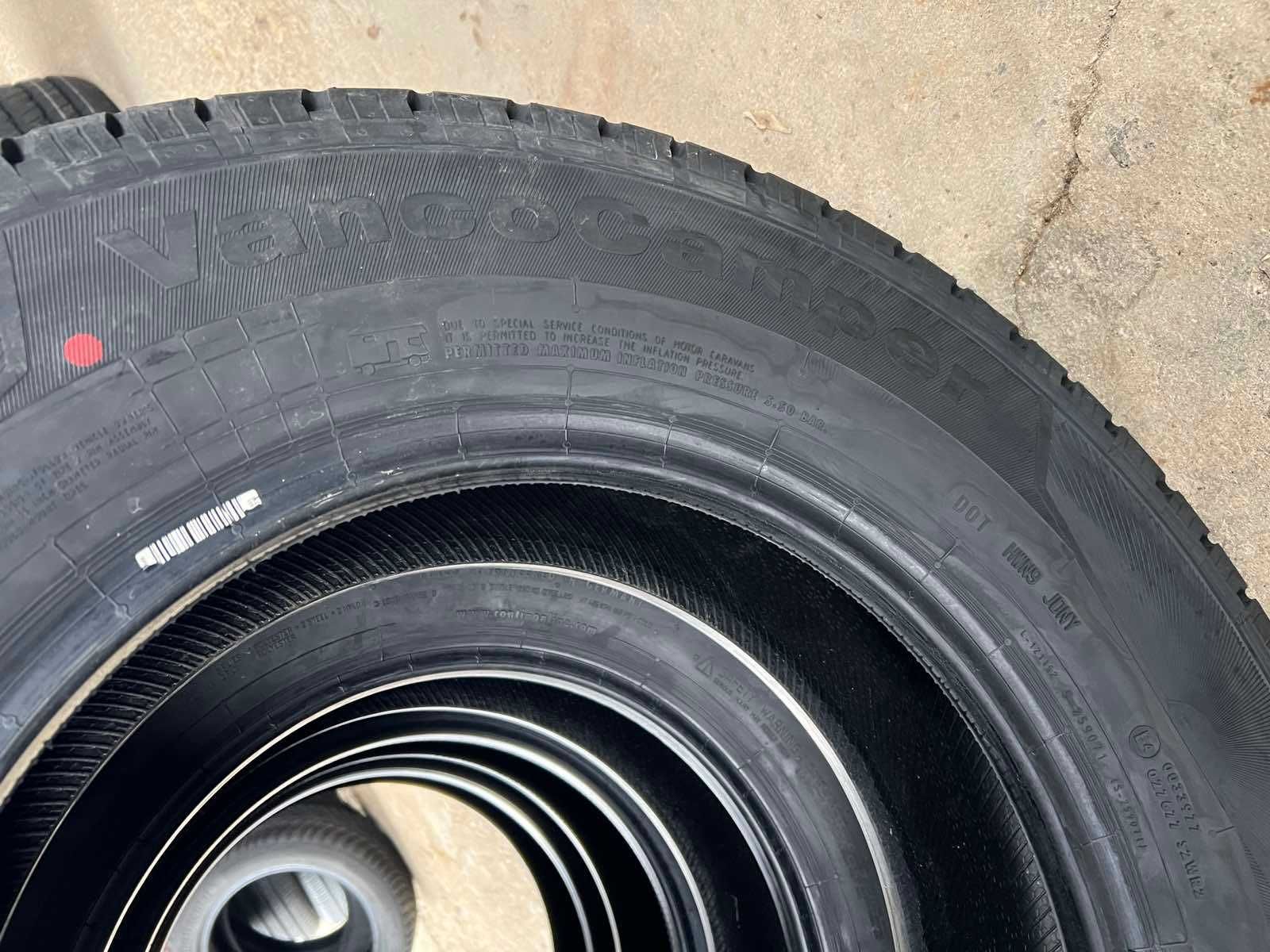 2 Нови гуми за кемпер 225/75 R16CP Continental VancoCamper 116R