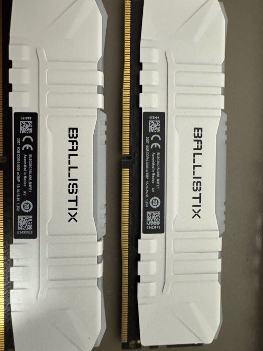 Asrock B550M + ryzen 5 5600x + Ballistix 2x8GB DDR4-3000