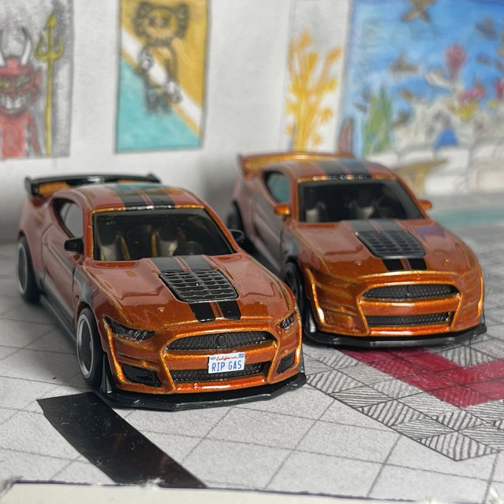Hot Wheels Mustang GT500 custom
