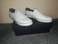 TOMMY HILFIGER Спортни обувки Slip On в Бяло 40 размер