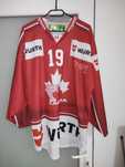 Tricou de hockey Canada #19 Scottie Upshall Spengler Cup Davos (2019)