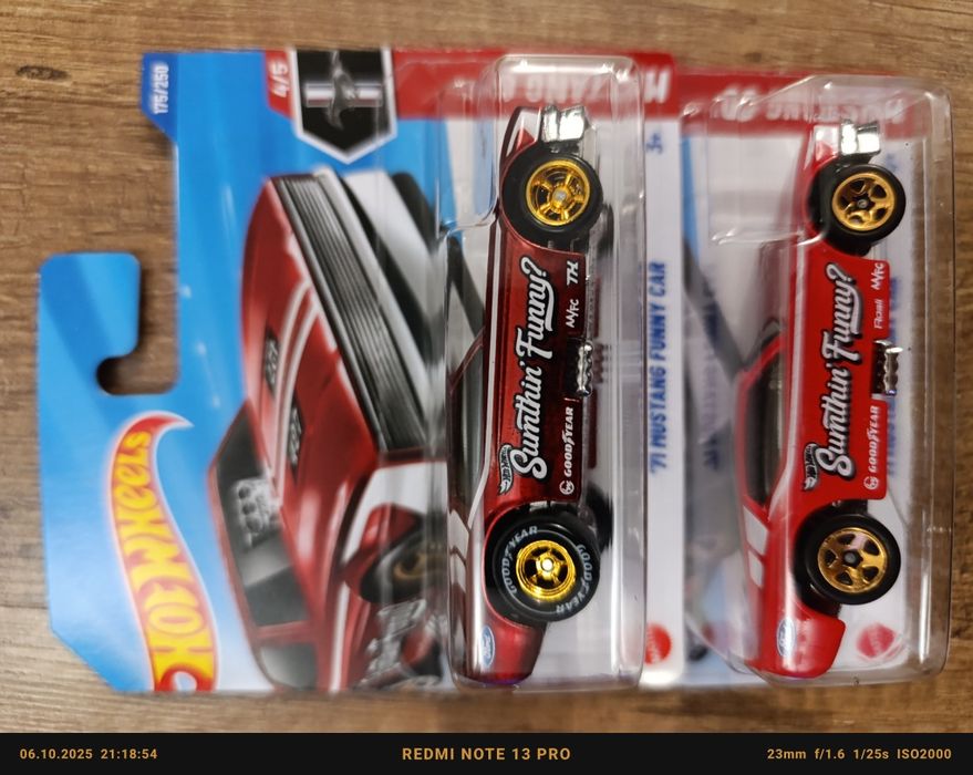 Hot wheels '71 Mustang Funny car STH super Treasure Hunt