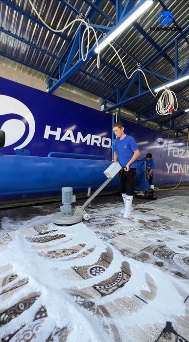 Gilam yuvish xizmati 2 kun ichida