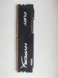 DDR 4 RAM HyperX Fury 16GB(1x 16GB), 2400MHz, CL15