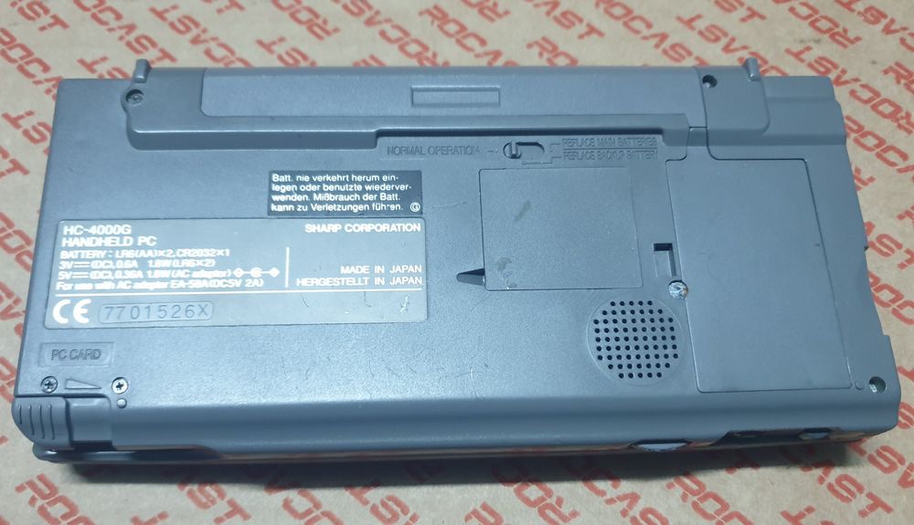 Calculator PC Sharp HC 4000 G