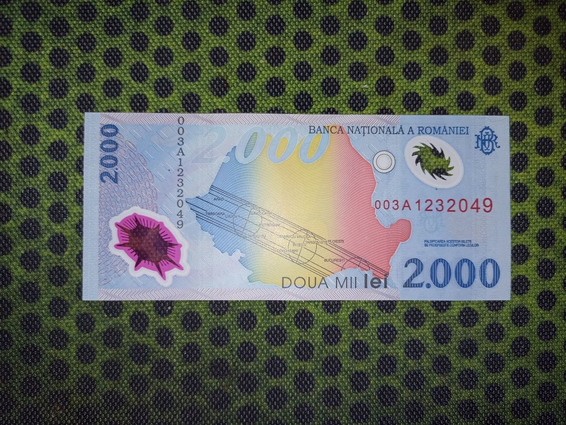 Vand Bancnota eclipsa 2.000 lei