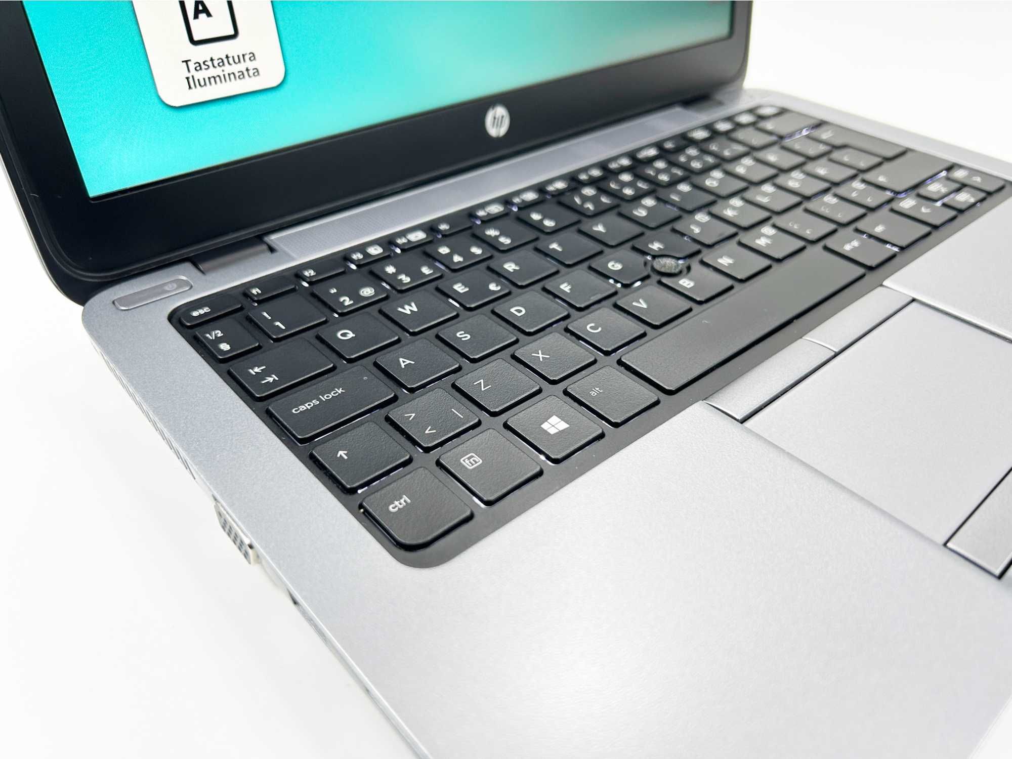 Laptop HP EliteBook i7 256GB SSD Iluminare ultraportabil CA NOU