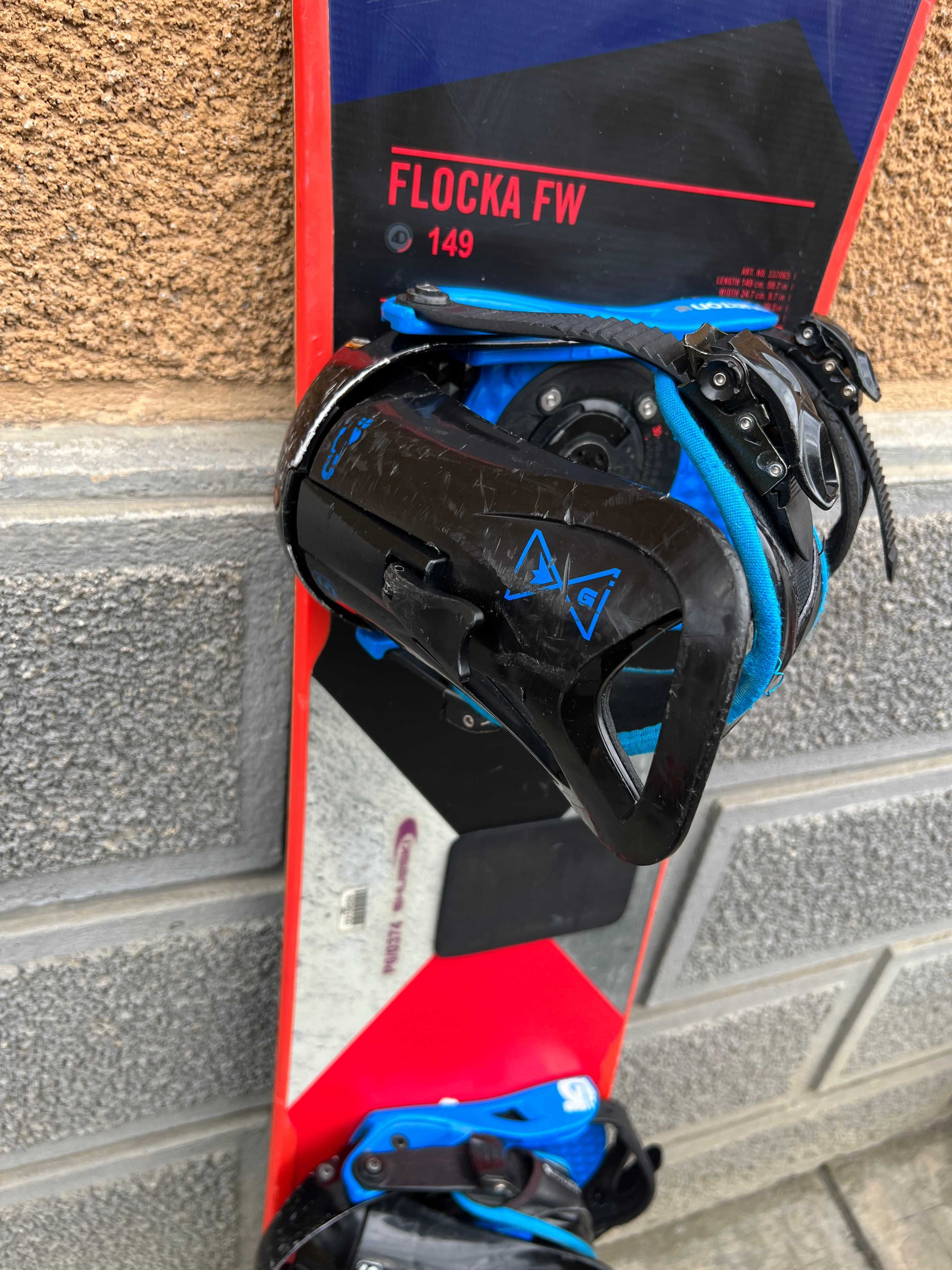 placa snowboard head flocka fw L149