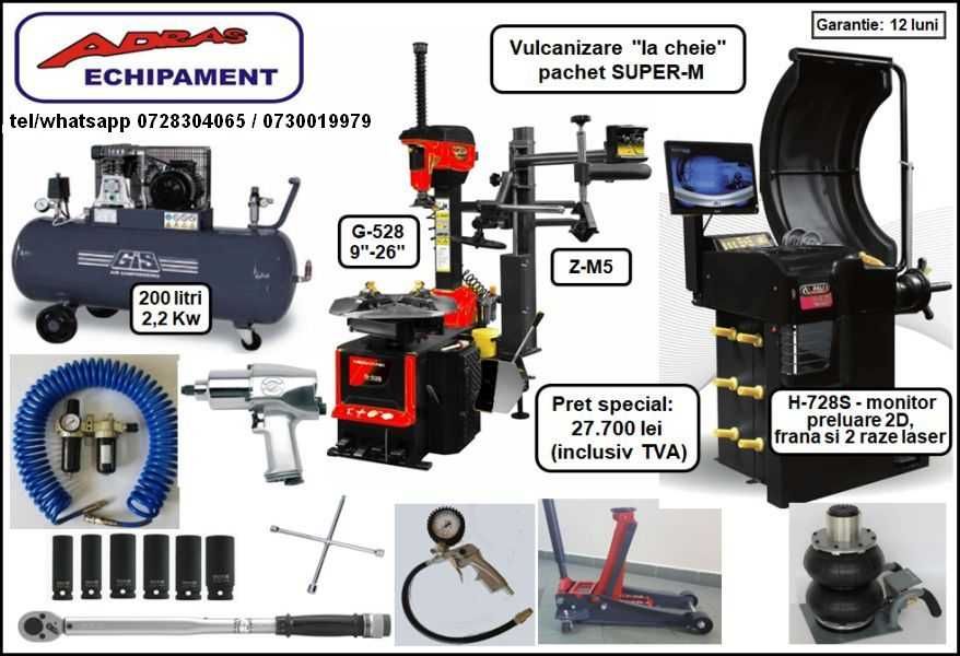 Pachet complet vulcanizare